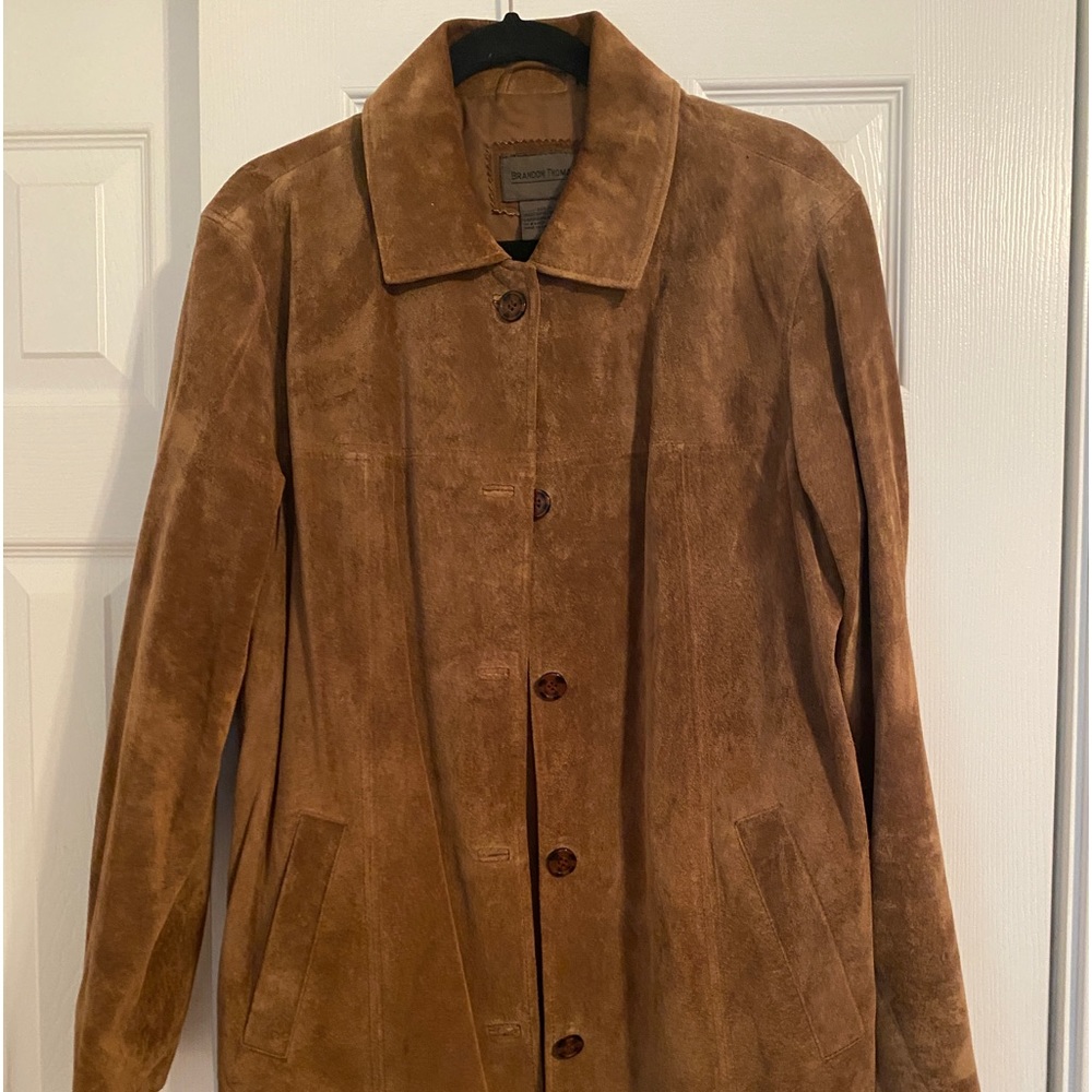 Suede Jacket, Womens